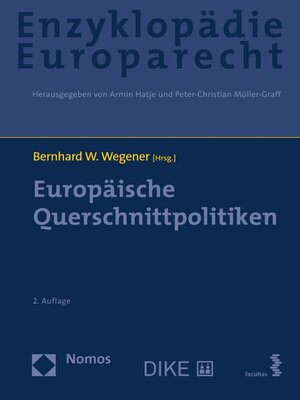 cover image of Europäische Querschnittpolitiken
